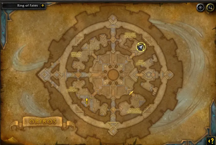 world of warcraft shadowlands great vault location